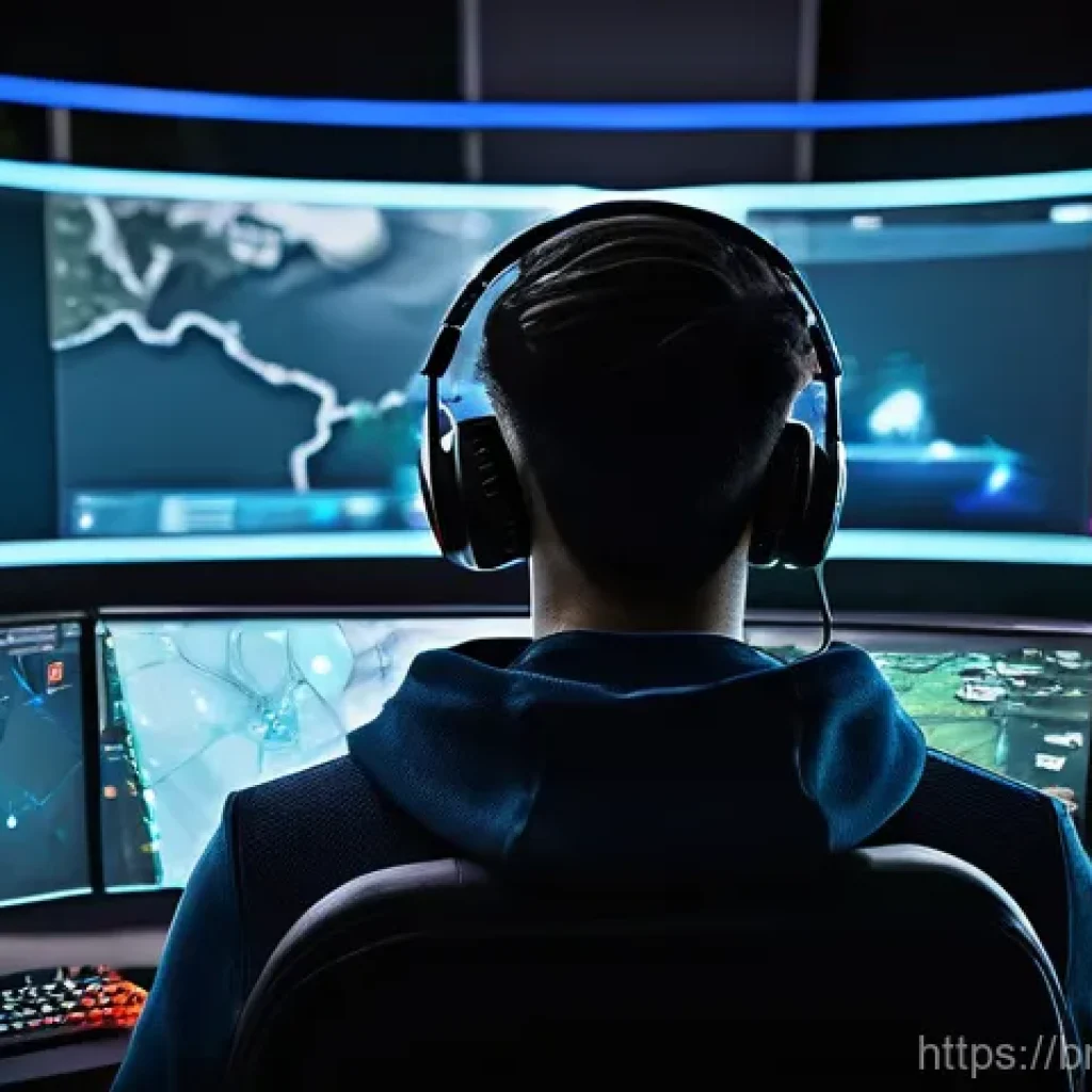 도타2 유튜브 공략 채널 - **Prompt 1: Strategic Mindset and Learning**
    "A highly focused young adult Dota 2 player, appear...